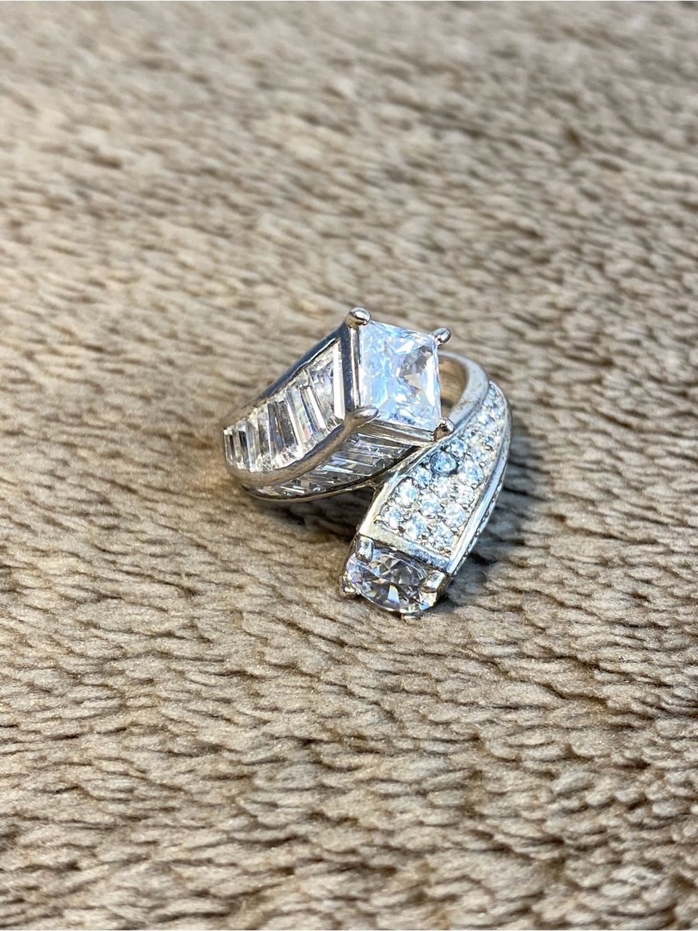 925 Sterling Silver rings size 8.5 for women